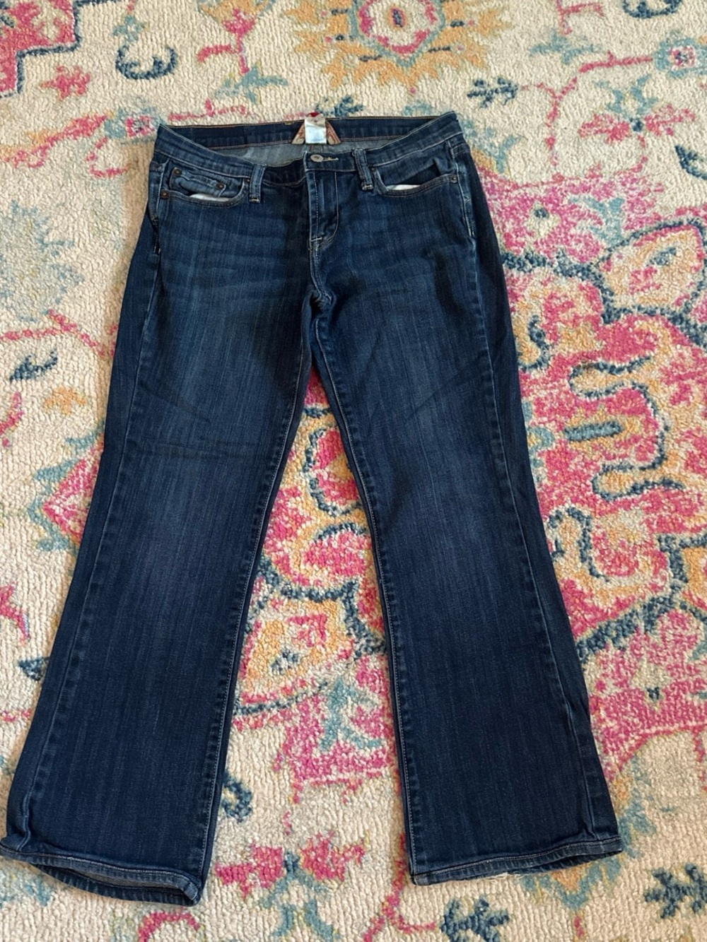 Lucky Brand Dark Blue Flare Jeans